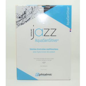 JAZZ aquasensitive solution d'entretien lentilles tripack