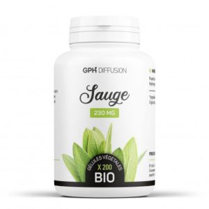 Sauge Bio 200 Gelules GPH