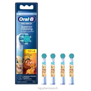 Oral-B Kids Pro, brossettes Le Roi Lion