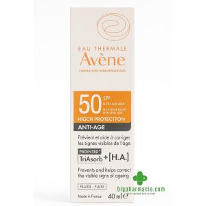 Avène Solaire Fluide Anti-Âge SPF50 40 ml