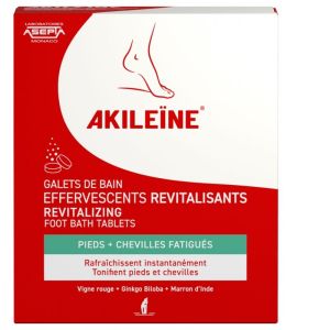 Akileïne Galets de bain effervescents revitalisants