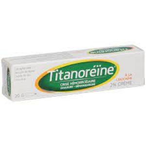 TITANOREINE A LA LIDOCAINE 2 POUR CENT, crème