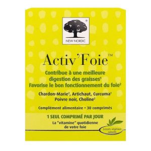 Activ Foie 30 comprimés