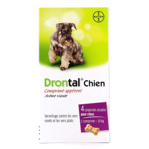 Drontal Chien 4 comprimés