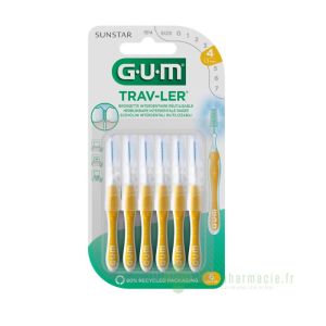 Gum Trav-ler brossettes 1514, iso4, lot de 6
