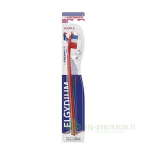 Elgydium brosse à dents souple le Cocorico edition limitée