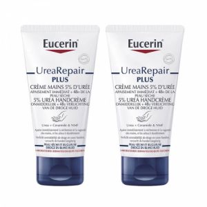 Eucerin UreaRepair Plus Crème Mains Réparatrice 5% urée lot de 2 tubes