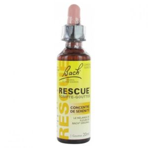 Fleurs de Bach Rescue Gouttes 20ml