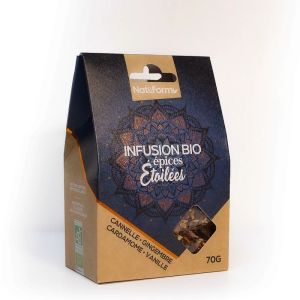 infusion bio épices étoilées 70g Nat&form