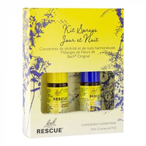 Fleurs de Bach Rescue Kit Spray Jour & Nuit 14ml