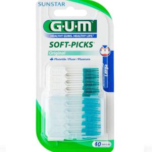 Gum Soft Picks Fluoride LARGE x40