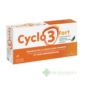CYCLO 3 FORT, 60 gélules