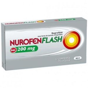 NUROFENFLASH 200mg 12 comprimés pelliculés