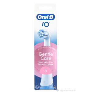 ORAL-B BROSSETTES IO GENTLE CARE X2