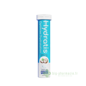 Hydratis Pastille Hydratation Saveur coco – Électrolytes & Oligoéléments Essentiels