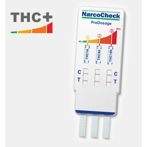 test de cannabis (THC) avec prédosage