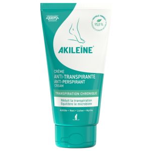 Akileine Crème Anti-Transpirante 75Ml
