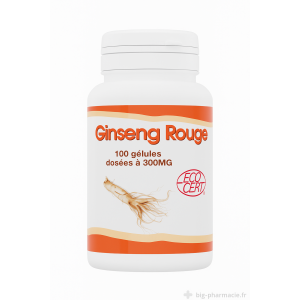 Ginseng Rouge 100 Gélules 300Mg