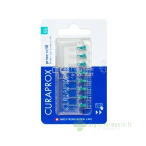Curaprox prime refill CPS 06, lot de 8 recharges