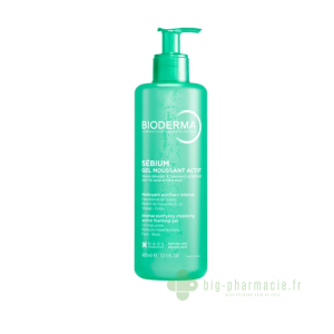 Bioderma Sébium Gel moussant actif 400mL