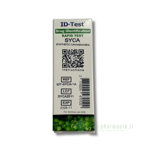 test d'identification des cannabinoïdes de synthèse ID-TEST