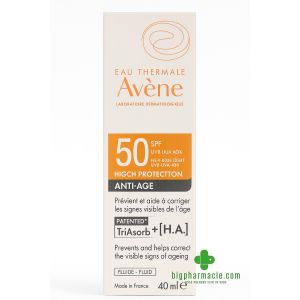 Avène Solaire Fluide Anti-Âge SPF50 40 ml