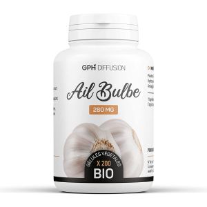 Ail Bulbe 280mg 200 gélules GPH BIO