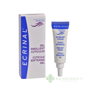 Ecrinal, gel émollient cuticules 10mL