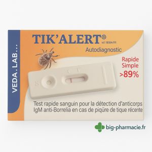 TIK’ALERT® – Test d'autodiagnostic après piqûre de tique