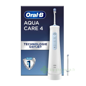 Aquacare serie 4 Oral-b jet dentaire
