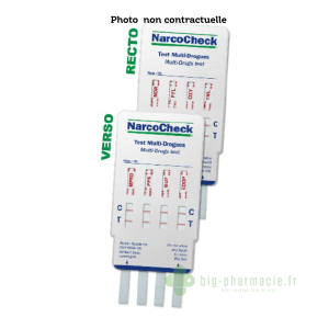Narcocheck test urinaire antalgiques et opioïdes