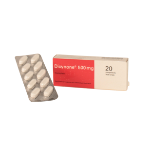 Dicynone 500 mg 20 comprimés