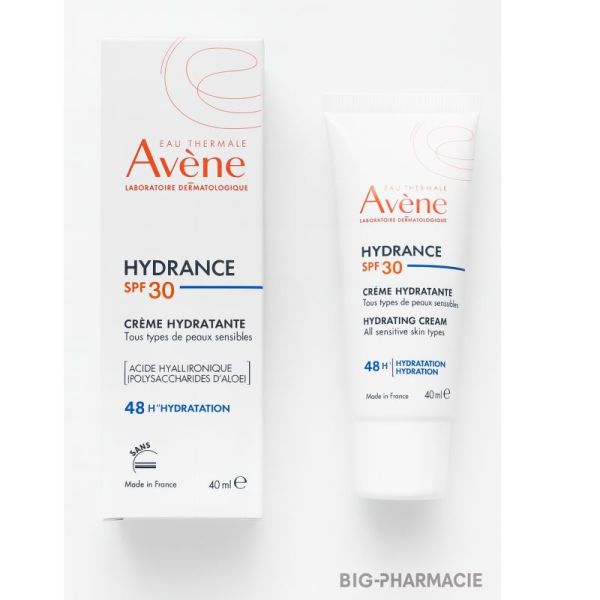 Avène hydrance Crème hydratante SPF30