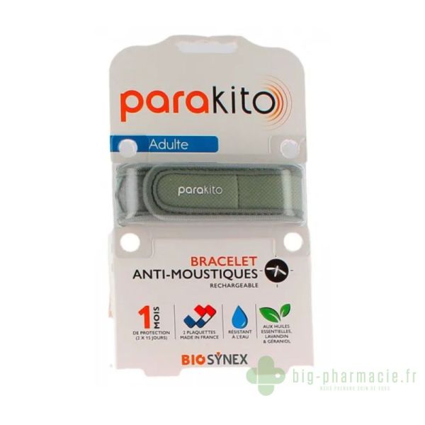 Parakito Bracelet Anti-moustiques Adulte
