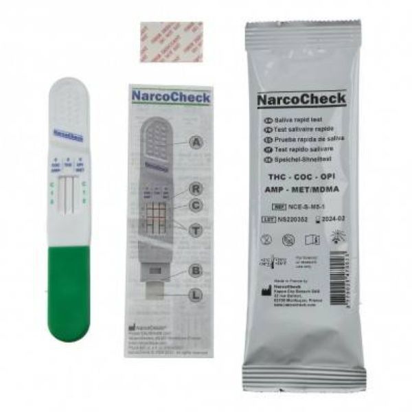 Test salivaire Cannabis THC Narcocheck