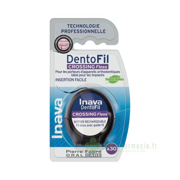 inava fil dentaire dentofil crossing floss