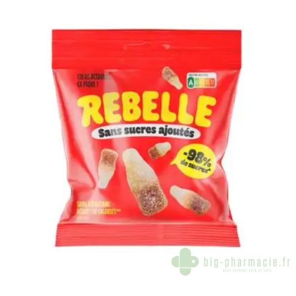 Rebelles, bonbons sans sucres ajoutés