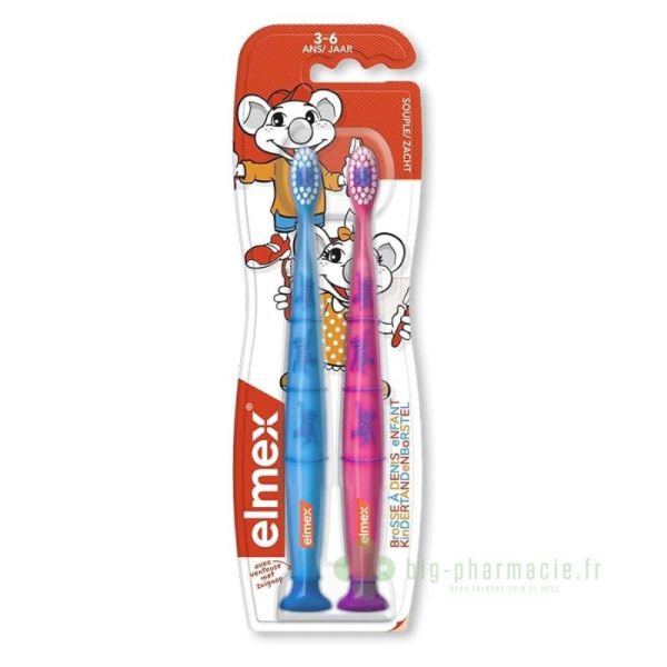 Elmex Brosse à dents souple 3-6 Ans