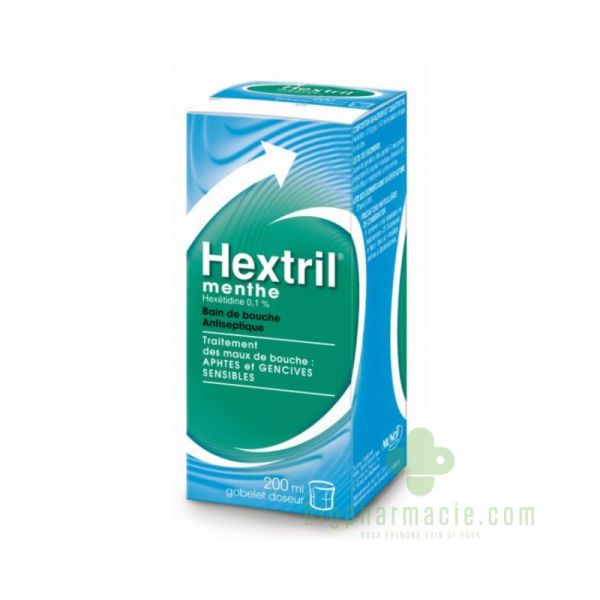 Hextril bain de bouche menthe 400ml
