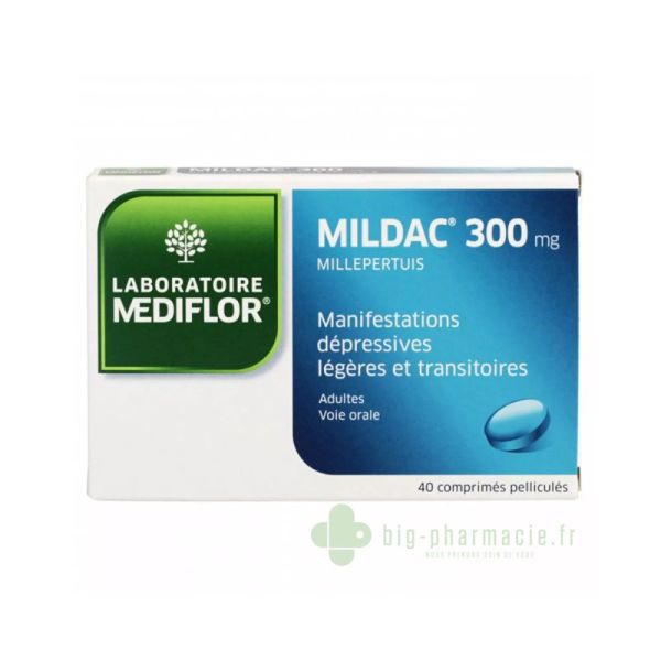 Mildac 300mg 40 comprimés pelliculés