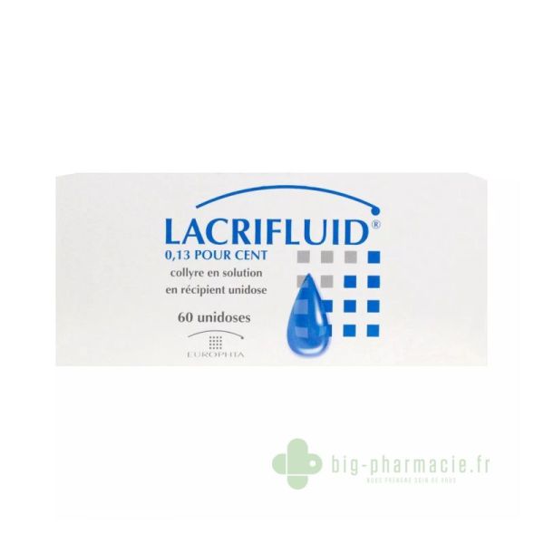 Lacrifluid 0,13% Collyre 60 Unidoses