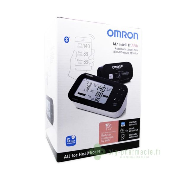 OMRON M7 Intelli IT AFib Ttensiomètre brassard
