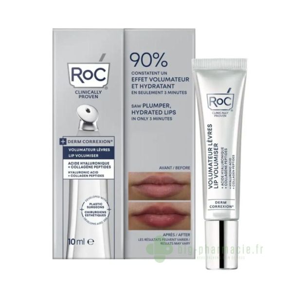 roc lip volumizer soin volumateur levres