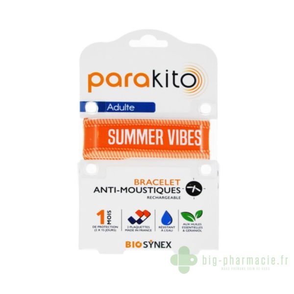 Parakito Bracelet Anti-moustiques Adulte