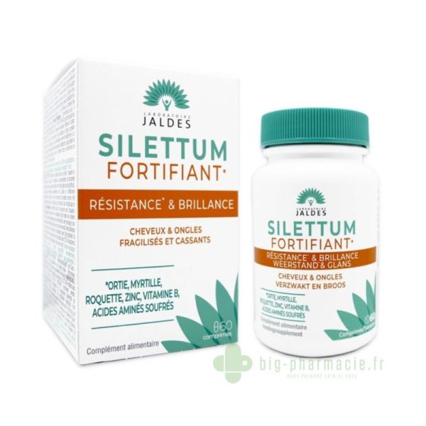 Silettum Fortifiant RESISTANCE ET BRILLANCE 60 Comprimés