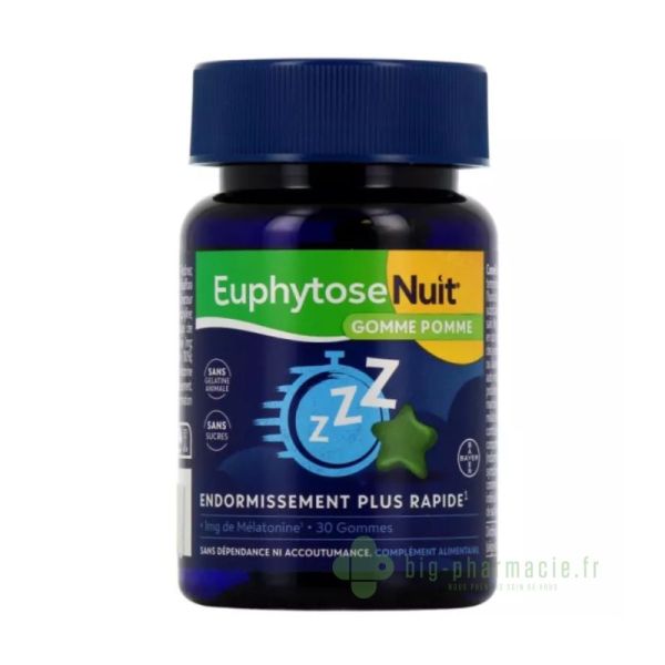 Euphytosenuit Gomme Pomme 30 gommes