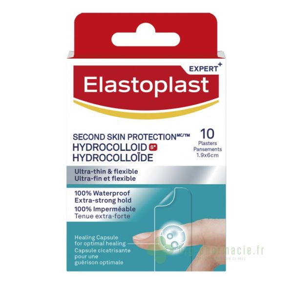 Elastoplast second skin protection hydrocolloide x10