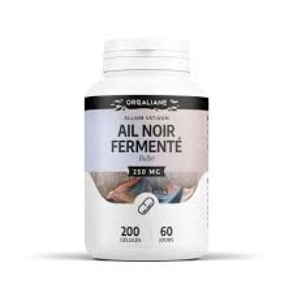 Ail noir fermenté GPH, 200 gélules