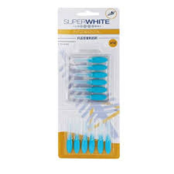 Superwhite Interdental Flexibrush 12