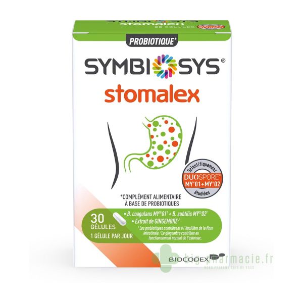 Symbiosys Stomalex 30 gélules